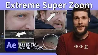 How to Make a "Super Zoom" Effect in Adobe After Effects With Cinecom | Adobe Video