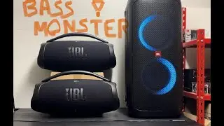 2x JBL BoomBox 3 Wi-Fi vs PartyBox 310 sound e bass test [BoomBox is better ?🤔]