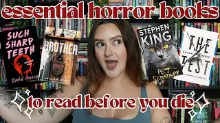 horror books to read before you die | aka the 10 horror books i couldn't live without 👻