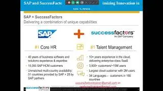 SAP Successfactors DEMO VIEDOS Class 1