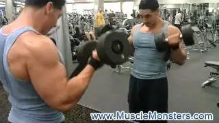 Bicep Superset Workout for Explosive Arms