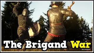 Fighting Back Against The Brigands And Founding Our Village Hall -  Medieval Open World RPG  #10