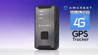 Amcrest AM-GL300W 4G GPS Tracker Feature Highlight