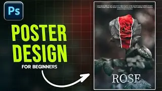 Easy Poster Design Tutorial for Beginners - Photoshop Paper Tear Effect