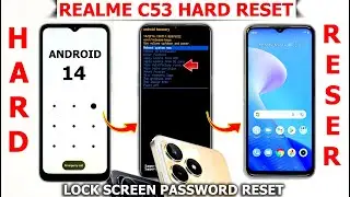 Without Pc 2024 🆕 Realme C53 (Android 14) Hard Reset Lock Screen Password Reset ❌ Not Working 2024 🔥