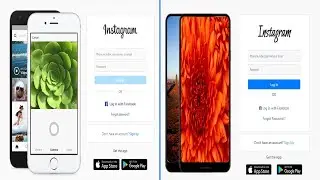 Replicating Instagram's Login Page | HTML, CSS | Instagram Login