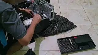 Unboxing CPU Workstation Lenovo Thinkstation P330 I7 8700