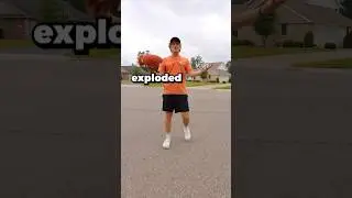 This Basketball Exploded