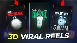 How to edit 3D VIRAL Instagram Reels (Complete Guide) | After Effects tutorial