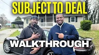 How to Negotiate Subject To Real Estate Deals (Live Walkthrough)