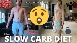 SLOW CARB DIET - LOSING 10 POUNDS AND GETTING ABS BY EATING BEANS