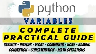 Modern Python Complete Practical Guide For Beginners - Variables in Depth #3 Part - 1