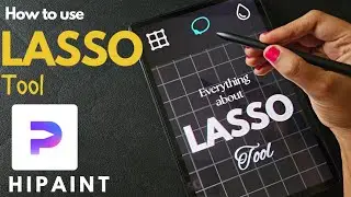 How to use Lasso Tool in Hipaint | Beginners Hipaint tutorial