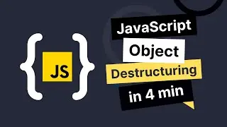 JavaScript Tutorial Object Destructuring / JS For React.js