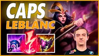 ⚡CAPS LEBLANC TOP GAMEPLAY⚡SEASON 12 LEAGUE OF LEGENDS