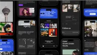 App Promo Mockup Phone 15 Pro After Effects Templates
