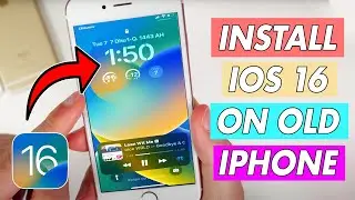 How to Update iOS 12 to 16 | Install iOS 16 on iPhone 6, 6s & 7