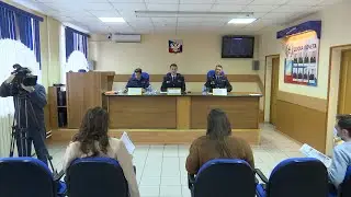 Пресс-конференция в ОГИБДД МУ МВД России «Люберецкое»