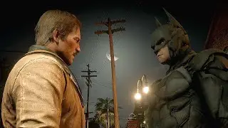 Arthur runs into The Batman...