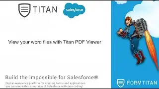 View your word files with Titan PDF Viewer
