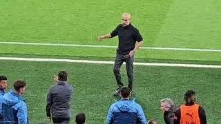 PEP GUARDIOLA UNHAPPY AND ARGUMENT WITH SPURS GOALKEEPER VICARIO: Tottenham v Manchester City