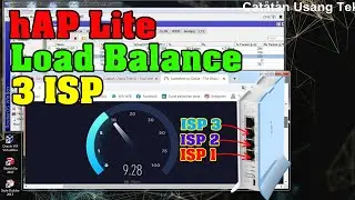 Cara Setting Load Balance Mikrotik 3 ISP