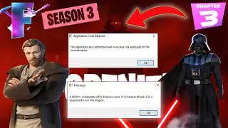 Fortnite Chapter 3 Season 3 Crashes Directx & Application Hang Detected Errors Fix PC Optimization