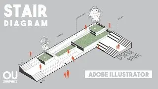 Axonometric Diagram in Adobe Illustrator