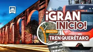 ¡INICIAN los TRABAJOS del tren MÉXICO - QUERÉTARO! | Conoce TODA la información e inicio de estudios
