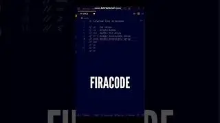 ‎😃‎😃 FiraCode Font is a Game changing JavaScript VS Code Extension 