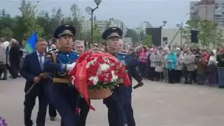 Церемониал в парке БОЕВОГО БРАТСТВА, посвященный предстоящему Дню ВДВ РФ