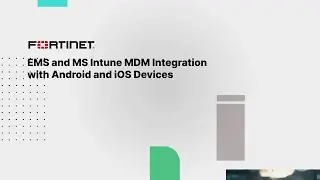 EMS and Microsoft Intune MDM integration with iOS and Android Devices