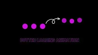 Dotted Loading Animation | PURE CSS