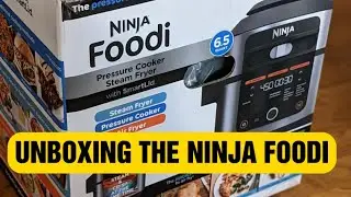 UNBOXING:  NINJA 6.5 QT FOODI 14 in 1 Cooker