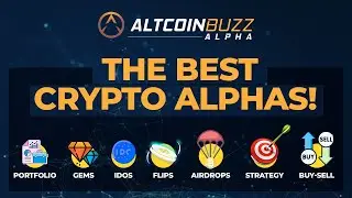 Introducing Altcoin Buzz Alpha! Your one-stop shop for Portfolio, Gems, IDOs, Trends. Strategy...