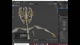 Кости для персонажа за десять минут-Переиздание. blender 3d