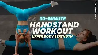 30 Min. Workout For Handstands | Build Strength & Mobility | Beginner-Friendly - No Handstand Needed