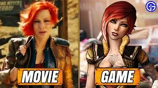 Borderlands Movie Vs Game (Voice Actors Comparison)