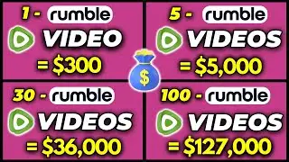 Earn BIG: $283 Per Video With Rumble Affiliate Marketing USING Other Peoples Videos!