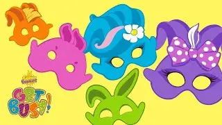 Crafting Masks | Sunny Bunnies - GET BUSY | Cartoons for Kids | WildBrain Wonder