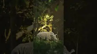 Unreal Engine 5 Cinematic | Photoreal Rhino in Jungle