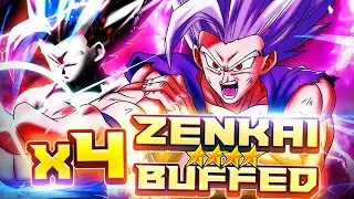 THE MOST BROKEN UNIT YET! 4x ZENKAI BUFFED BEAST GOHAN STANDS ABOVE ALL! | Dragon Ball Legends