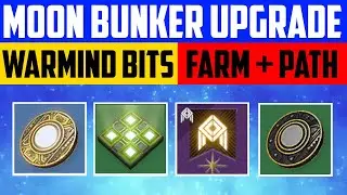 Destiny 2 - Moon Bunker Upgrades - Warmind Bit Farm + Upgrade Path