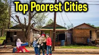 Top 10 Cities with Highest Poverty In America [Poorest Cities 2023]