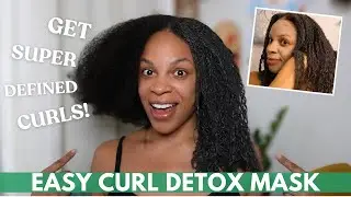 The Most CURL DEFINING HAIR MASK Aztec Healing Clay on Type 4 Natural Hair Easy Recipe and Results