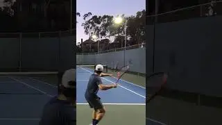 Ex-Pro vs Ivy League Recruit! #tennis #shorts