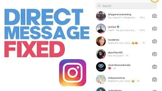 How to Fix Instagram Direct Message Not Loading - message not sending problem solved