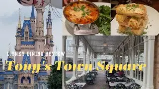 Lunch at Tony's Town Square Restaurant Magic Kingdom |  Disney Dining Review