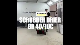 We Put The Karcher Scubber Drier BR 40/10C Through Its Paces