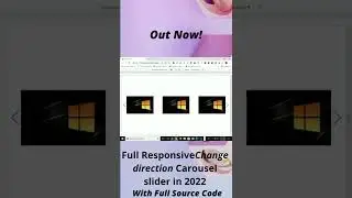 Coming Soon! How to add Change direction carousel plugin easily with full source code in 2022